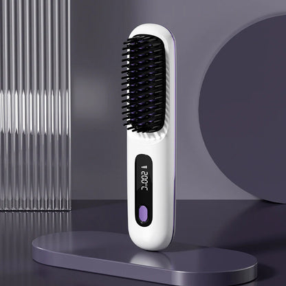 [NEW] Numoya Portable Straightener Brush - Gobrush PRO