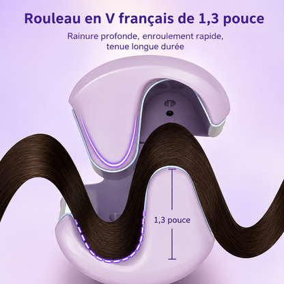 Lyzéa Curl – Boucles Parfaites Sans Brûlure en Quelques Secondes